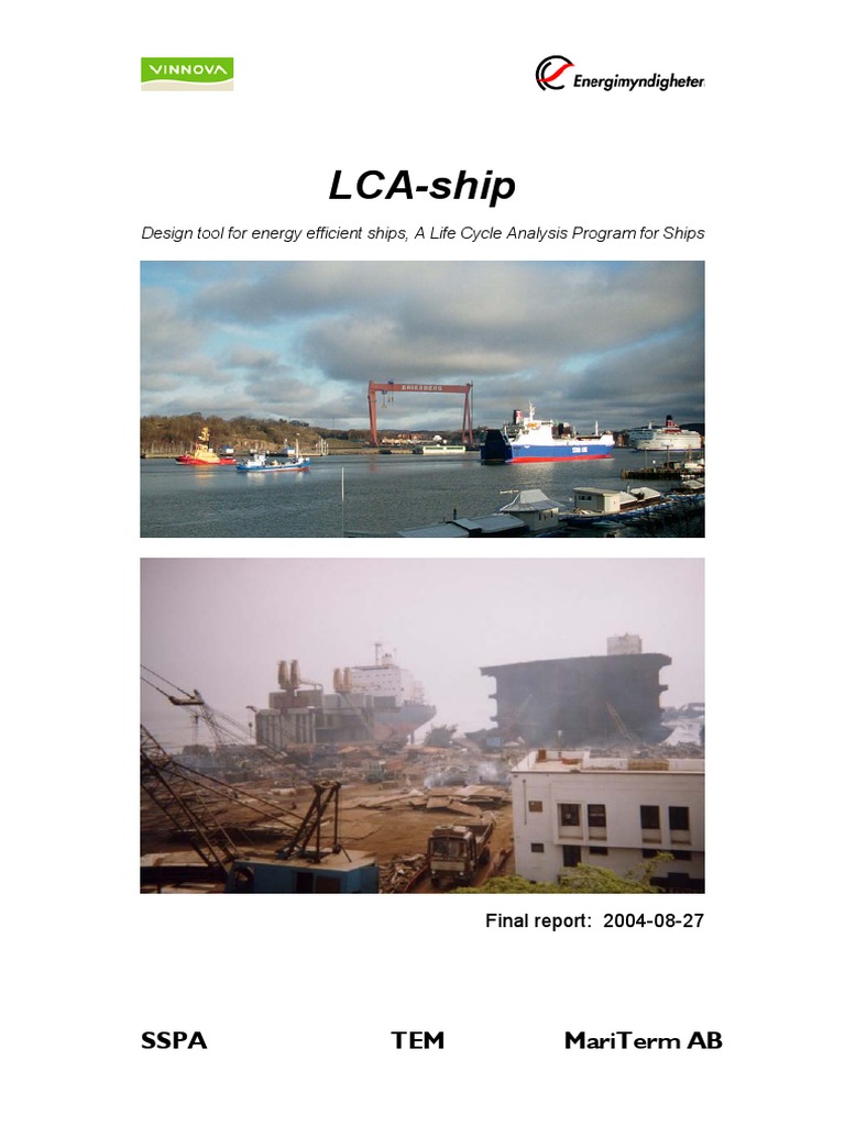 Final Report LCA-ship PDF | PDF | Life Cycle Assessment | Eutrophication