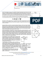 Examples of Thermistor Circuit Application