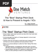 the best startup pitch deck 