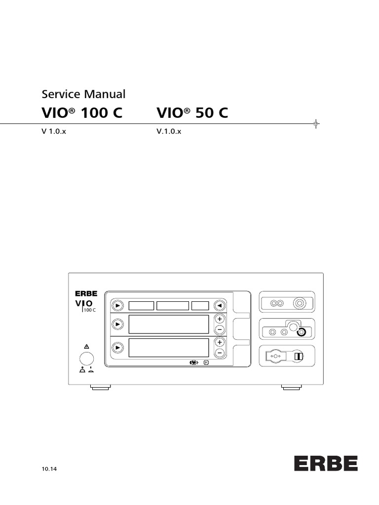 Akcesoria Do Diatermi ERBE 85100-966 ERBE PL Accessories for ESU and  Modules Chapter Catalog D059953 | High Voltage Direct Current | Switch