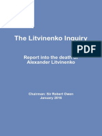 Litvinenko Inquiry Report 