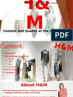 H&M in engleza