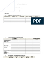 Informe de Gestión de Los Ocho Compromisos 2014