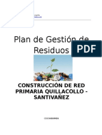 '''''''''''Plan de Gestion de Residuos'''''''''''