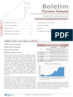 Boletim Pecuário Semanal