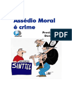 Assedio Moral e Crime - Previna-Se Denuncie (SINTTEL - DF)