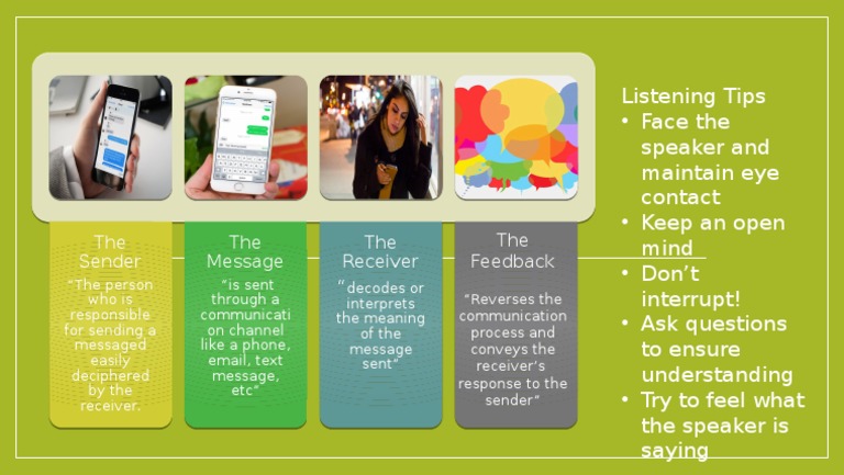 Effective Communication Basics | PDF | Language Arts & Discipline ...