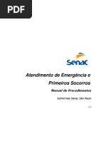 primeiros socorros SENAC