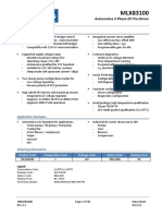 MLX PreDriver MLX83100 Datasheet