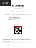 Download 5e Creatures by Anonymous 3Y3lwTgNw SN296197281 doc pdf