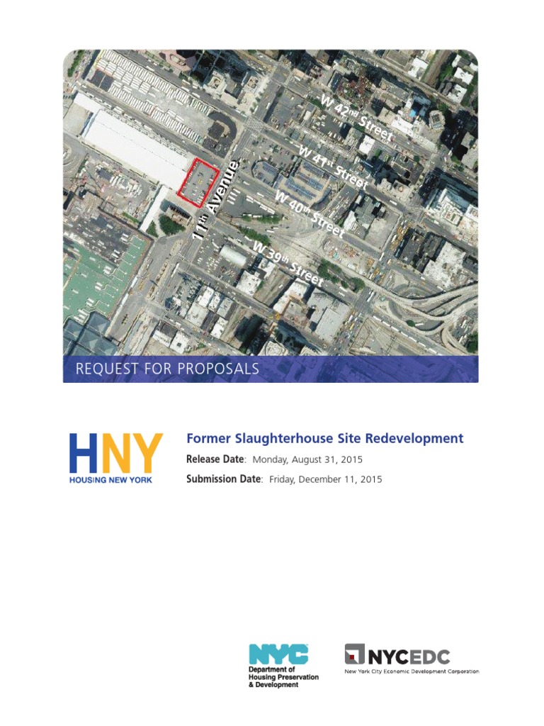 Former Slaughterhouse Site Redeveolpment FINAL RFP | PDF | Leadership ...
