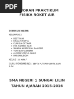 Download Laporan Praktikum Fisika Roket Air Laporan Praktikum Fisika Roket Air Sma Negeri 11 Maros Baru by aldian syaif SN296203981 doc pdf