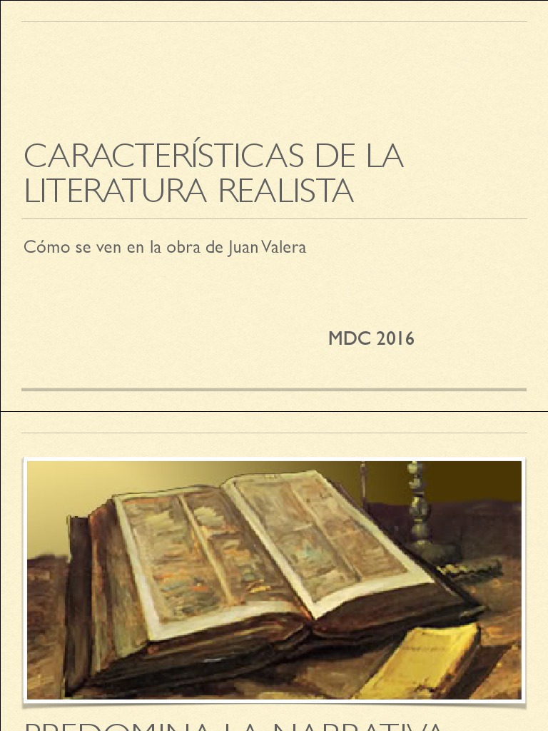 Realismo características