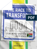 The Race To Transform: Sport in Post-Apartheid South Africa