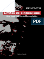 ALVES.limites Do Sindicalismo - Marx, Engels e a Crítica Da Economia Política. -- Bauru Giovanni Alves, 2003.