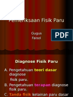 Diagnose Fisik Paru Power Point