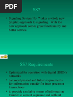 Signaling System No. 7 Takes A Whole New (Digital) Approach To Signaling. With The New Approach Comes Great Functionality and Better Service