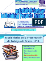 Como Hacer Un Trabajo de Grado X Proyecto Factible. (Tesis.)