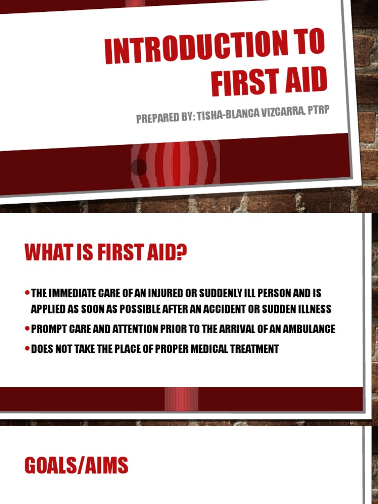 First Aid Basics: Essential Guide | PDF | First Aid | Standard Of Care