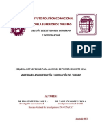 Esquema de Protocolo Primer Semestre MAIT