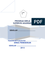 PROGRAM KERJA Supervisi Akademik