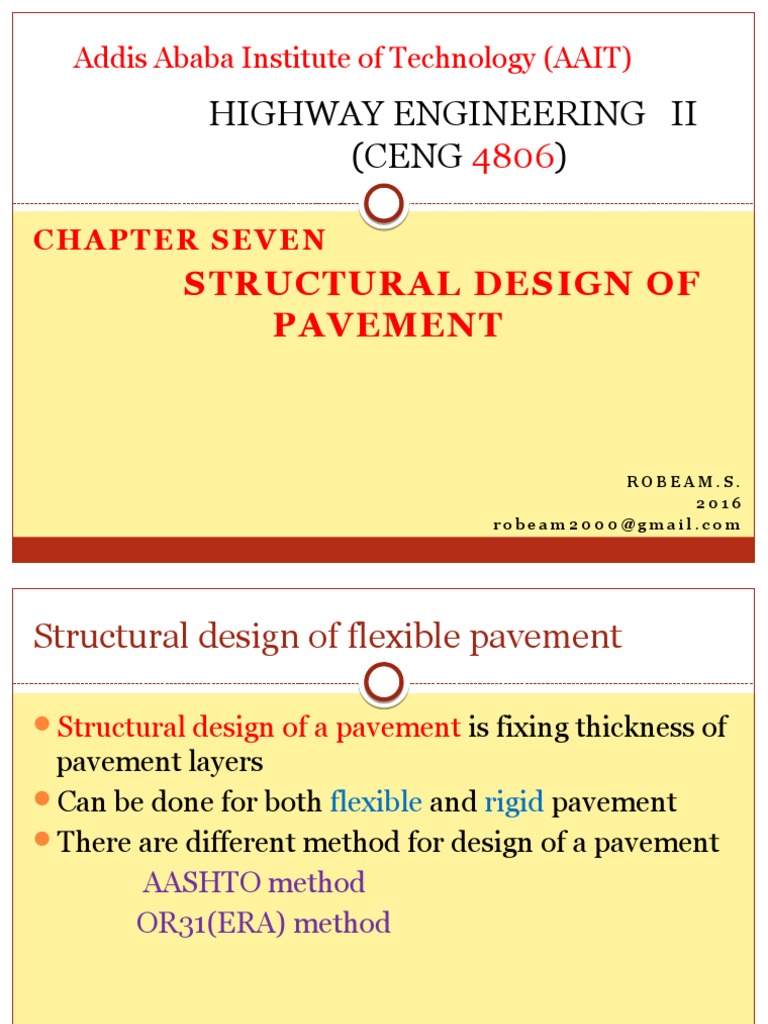 Flexible Pavement Design Methods | PDF | Road | Road Surface