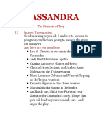 Cassandra (Script)