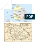 Maps of india and Sri Lanka