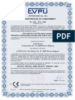Certificate Conformity - : Fire Detection Fire Alarm Systems Lnteractive Addressable Sounder Line 7204