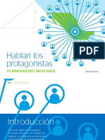 Ebook: Hablan Los Protagonistas, 33 Innovadores Mexicanos