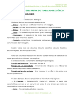 0 - Iniciação À Atividade Filosófica - 1.3 - A Dimensão Discursiva Do Trabalho Filosófico - Ficha Informativa