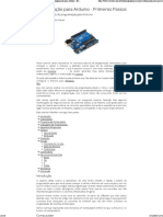 Programação Para Arduino - Primeiros Passos - Conceitos Iniciais de Programação Para Arduino - Projeto de Eletrônica Modular Com Arduino - Circuitar