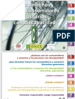 Derechos de Los Consumidores y Usuarios Con Discapacidad