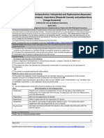 Haloperidol Decanoate: Criteria For Use and Evidence Summary