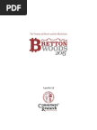 Bretton Woods 2015 White Paper