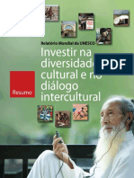 Investir Na Diversidade Cultural e No Diálogo Intercultural, Relatório Mundial Da UNESCO Resumo184755por