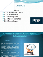 Prof. Alvin Clase 1 Conceptos Basicos Metodología de la investigación 