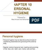 Chapter 10 PERSONAL HYGIENE