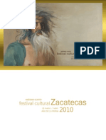 Programa Festival Cultural Zac 2010