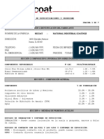 Hoja de Seguridad #6011 Primer Base Agua MSDS.