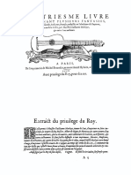 Morlaye - Quatriesme Livre Paris 1552