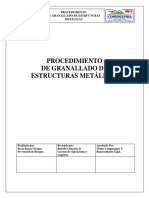 P. de Granallado de Estructuras Metalicas