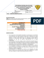 Calificación de Proyectos