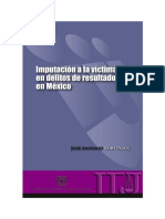 Imputacion de La Victima en Delitos de Resultado en Mexico PDF