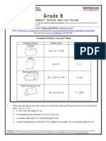 Surface Area and Volume Qs From Wired Math