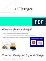 chemical changes presentation