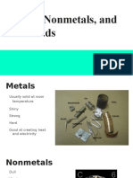 Metals Nonmetals and Metalloids 1