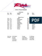 2016 C-Team Schedule 1