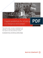 BAIN BRIEF Capital Productivity for OG in a Low Price Envirnoment