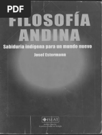 Estermann Josef - Filosofia Andina